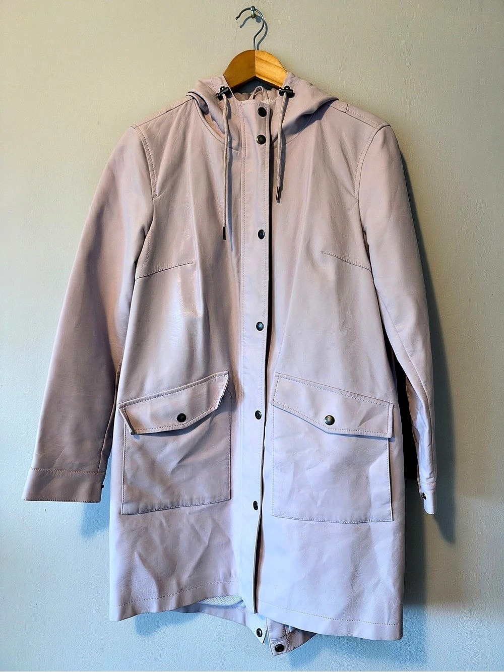 Levi's rubberized waterproof parka